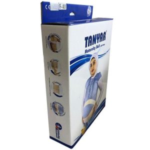 شکم بند دوران بارداری پل دار فری سایز دارای دو آتل کد 4111 TANYAR (تن یار)